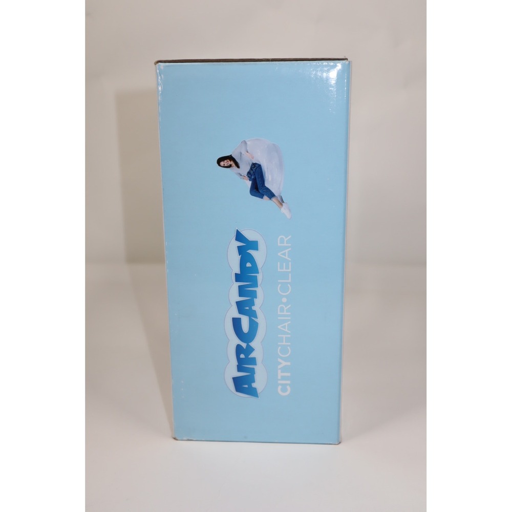PoolCandy Inflatable Chair- Clear, One‎ Size - Picture 4 of 7